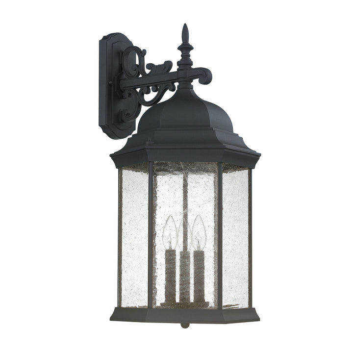 Capital Lighting 9838BK  Main Street Outdoor Black