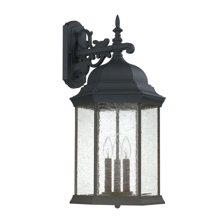 Capital Lighting 9838BK  Main Street Outdoor Black