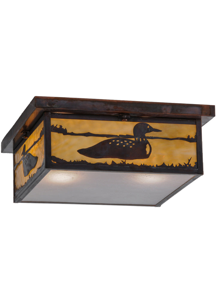 Meyda Tiffany Hyde Park 145224 Ceiling Light - Vintage Copper