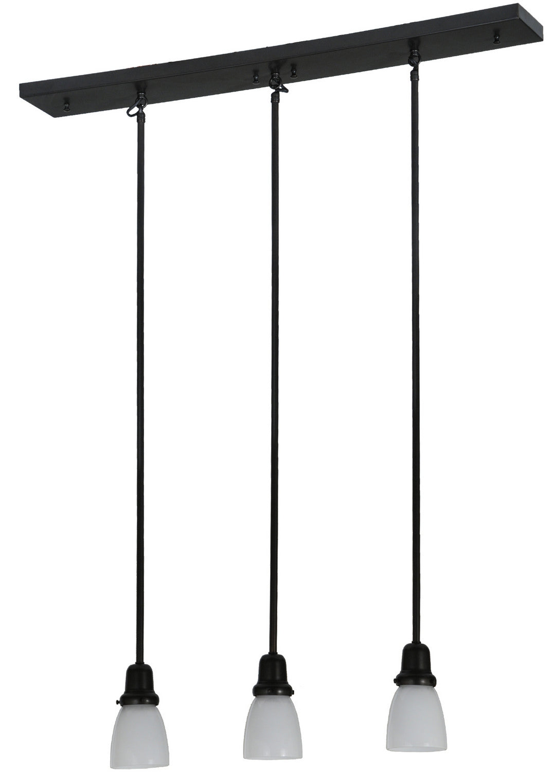 Meyda Tiffany Revival Oyster Bay 145379 Pendant Light - Craftsman Brown