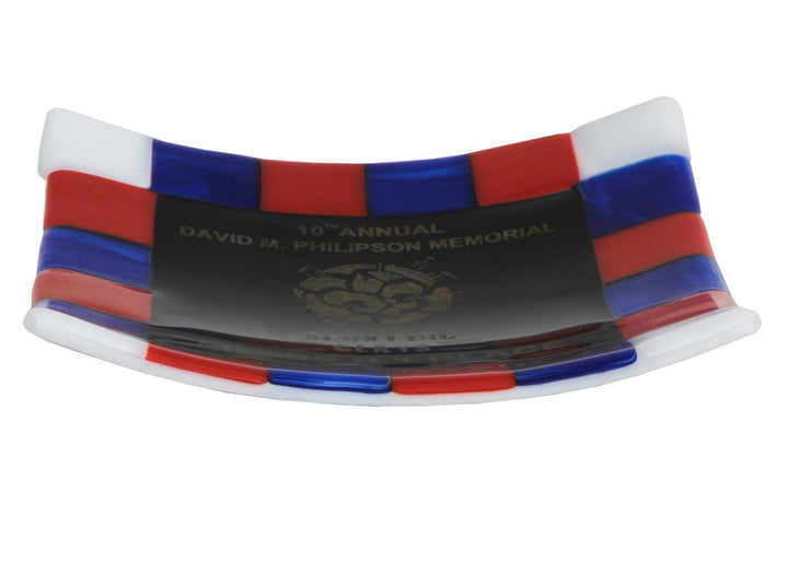 Meyda Tiffany Lighting 145672 Metro Fusion Personalized Plate Home Decor Multicolored