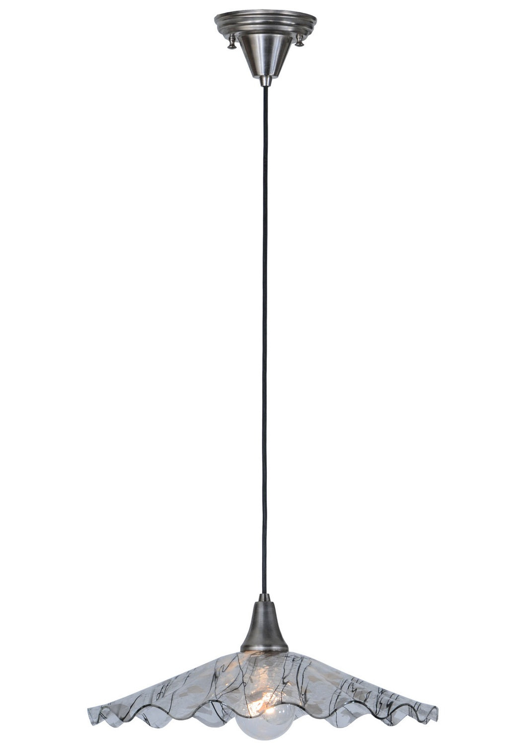 Meyda Tiffany Metro Fusion 146083 Pendant Light - Custom, Brushed Nickel