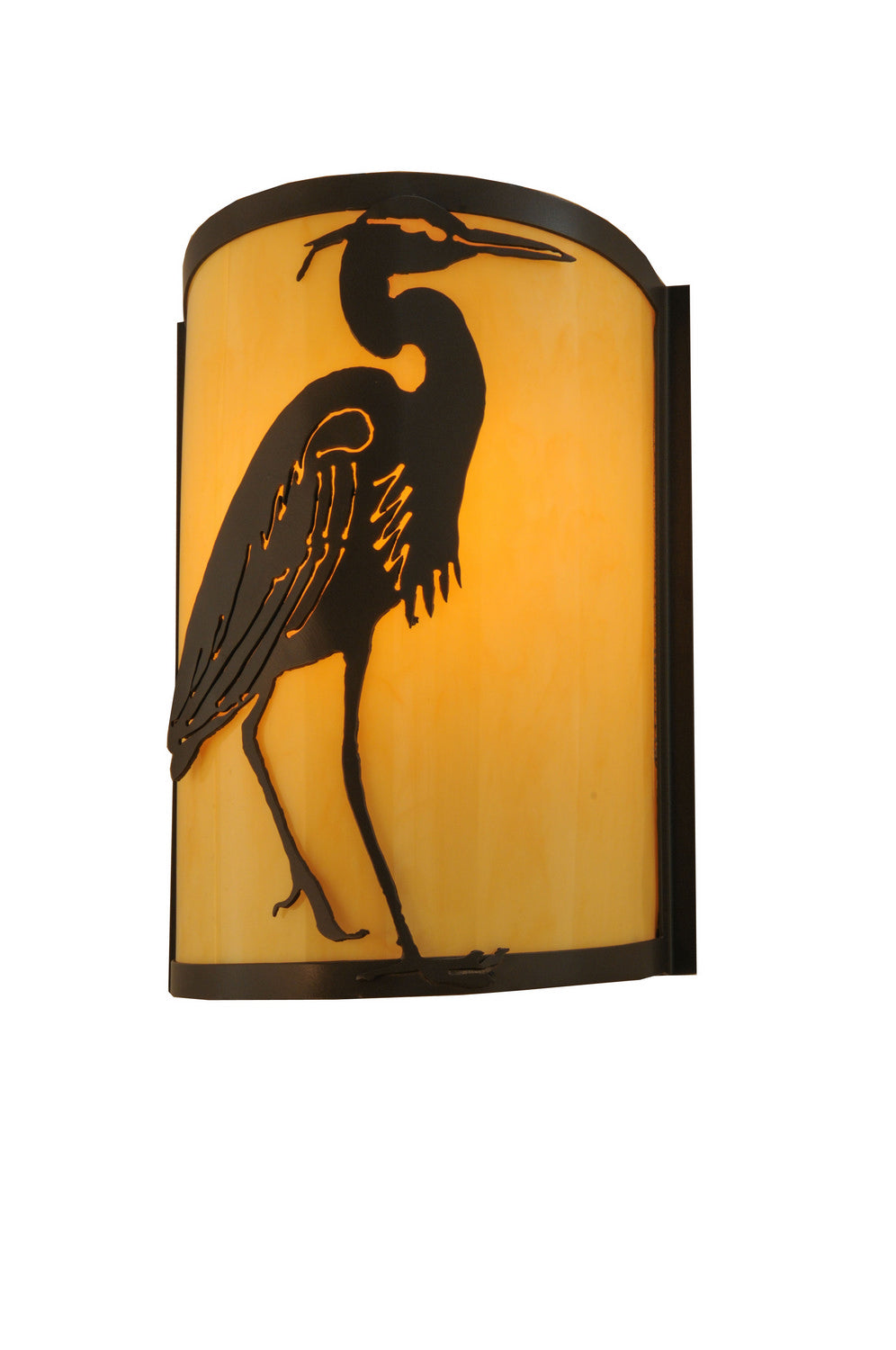 Meyda Tiffany Heron 146242 Wall Light - Timeless Bronze