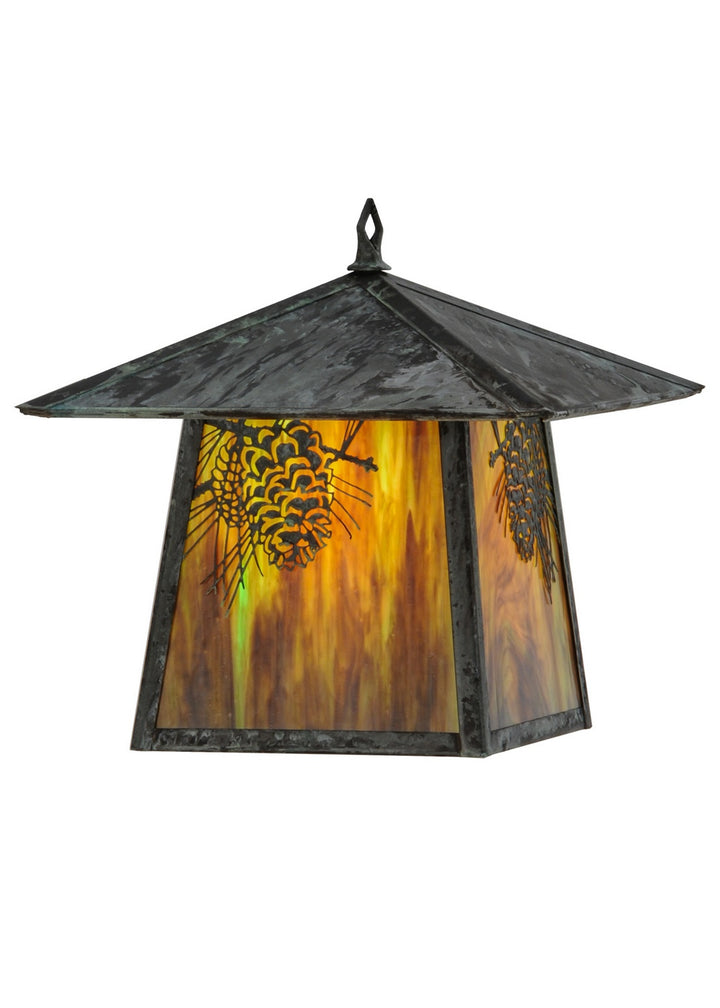 Meyda Tiffany Lighting 146359 Stillwater Shade Lamp Shade Bronze / Dark