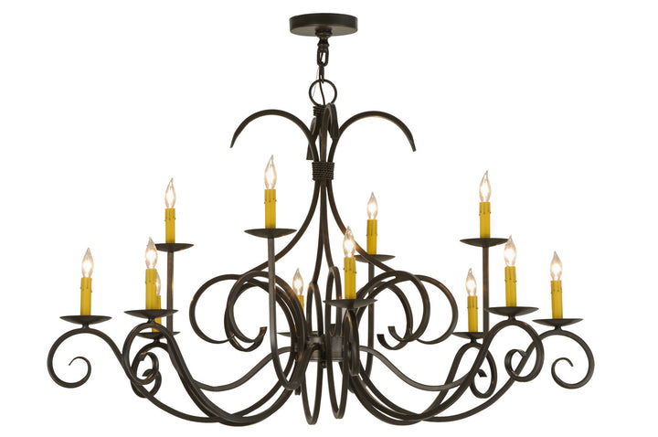 Meyda Tiffany Cypress 146968 Chandelier Light - Timeless Bronze