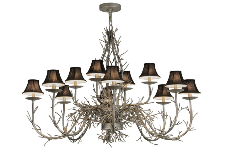 Meyda Tiffany Twigs 147591 Chandelier Light - Nickel