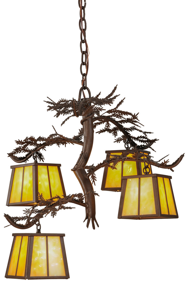 Meyda Tiffany Pine Branch 147619 Chandelier Light - Custom