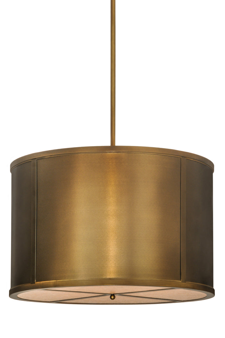 Meyda Tiffany Drum 148673 Pendant Light - Antique Copper