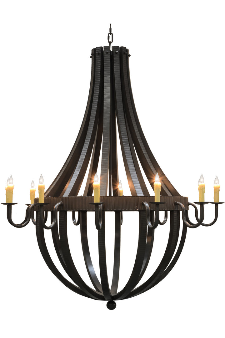 Meyda Tiffany Barrel Stave 149172 Chandelier Light - Timeless Bronze