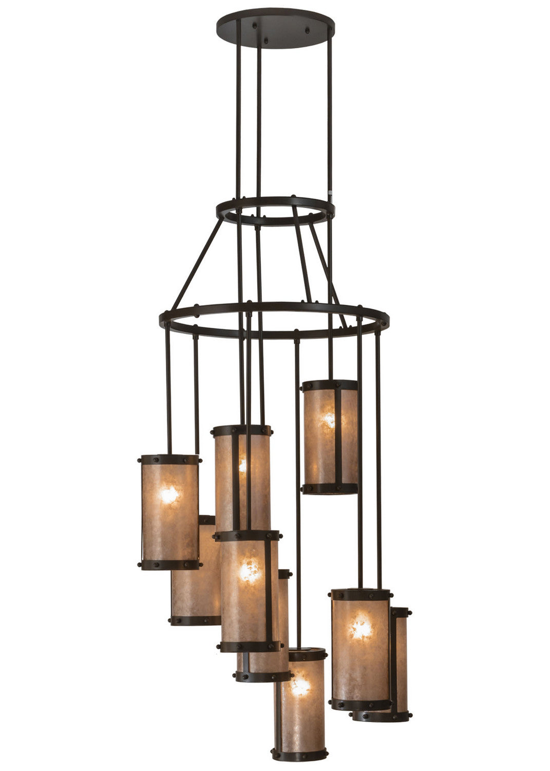 Meyda Tiffany Cartier 149979 Chandelier Light - Timeless Bronze