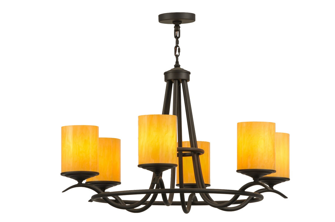 Meyda Tiffany Octavia 150215 Chandelier Light - Custom,Oil Rubbed Bronze