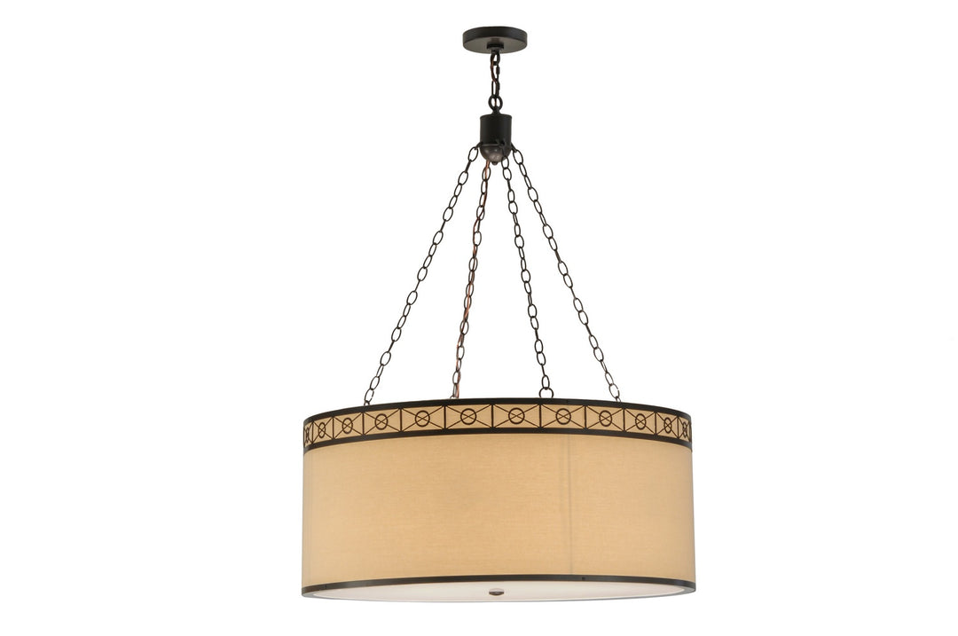 Meyda Tiffany Cilindro 150293 Pendant Light - Timeless Bronze