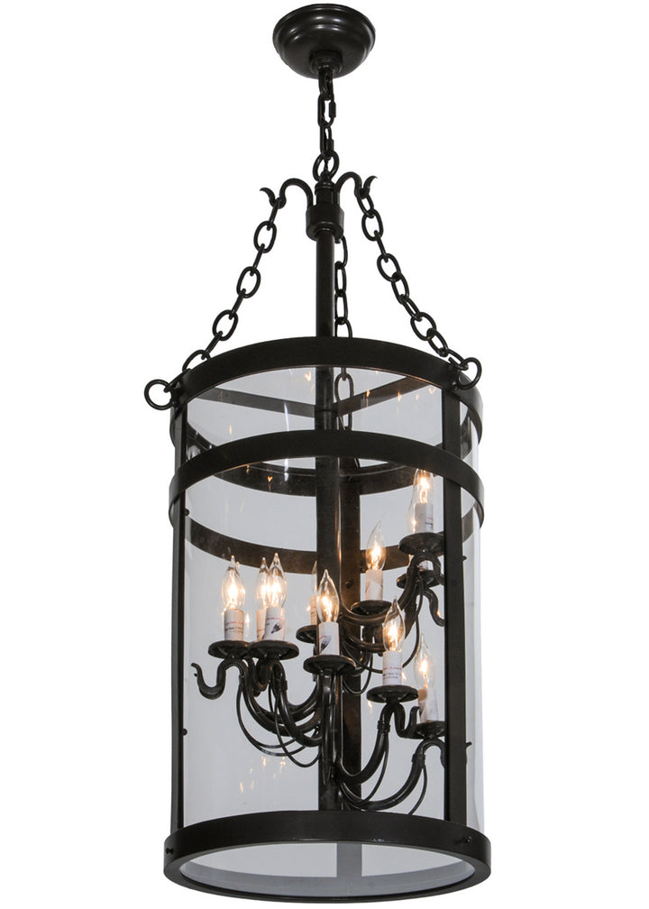 Meyda Tiffany Cilindro 150323 Pendant Light - Timeless Bronze