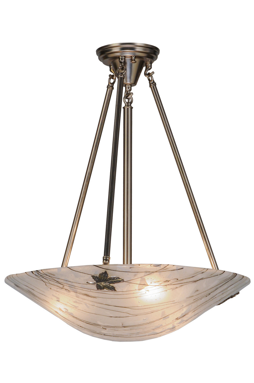 Meyda Tiffany Metro Fusion 150473 Ceiling Light - Polished Nickel