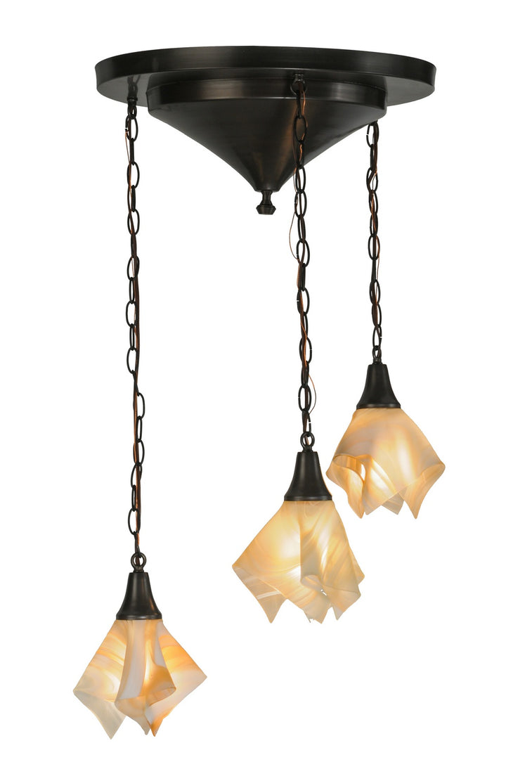 Meyda Tiffany Metro 150717 Pendant Light - Craftsman Brown