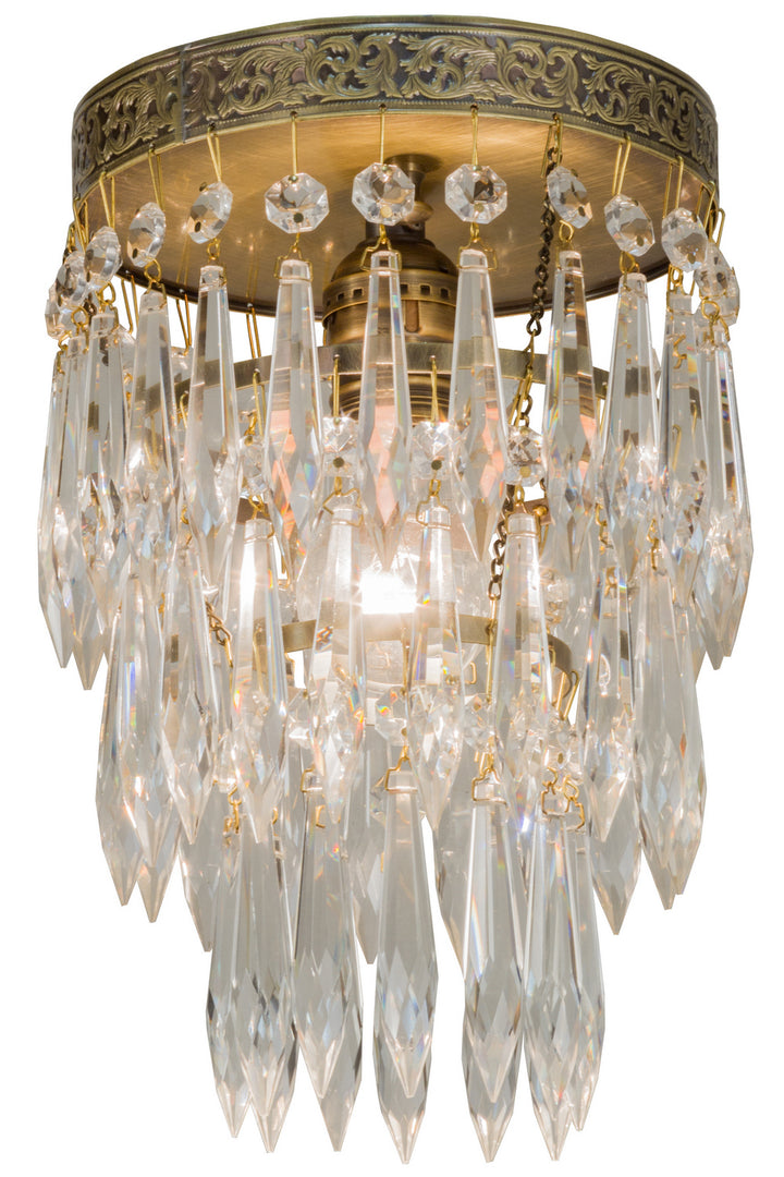 Meyda Tiffany Finnimore 151126 Ceiling Light - Antique Brass
