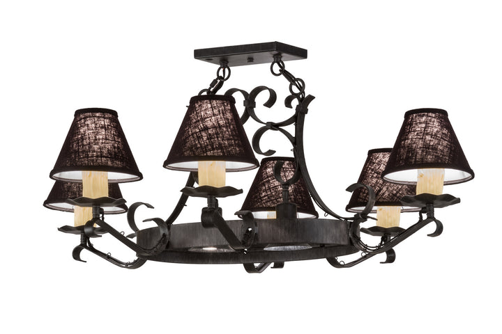 Meyda Tiffany Handforged 151539 Pendant Light - Rust