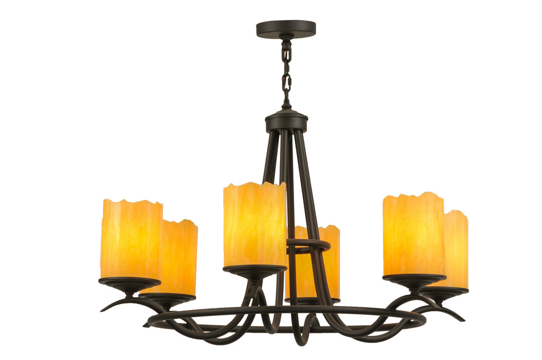 Meyda Tiffany Octavia 151693 Chandelier Light - Custom,Oil Rubbed Bronze