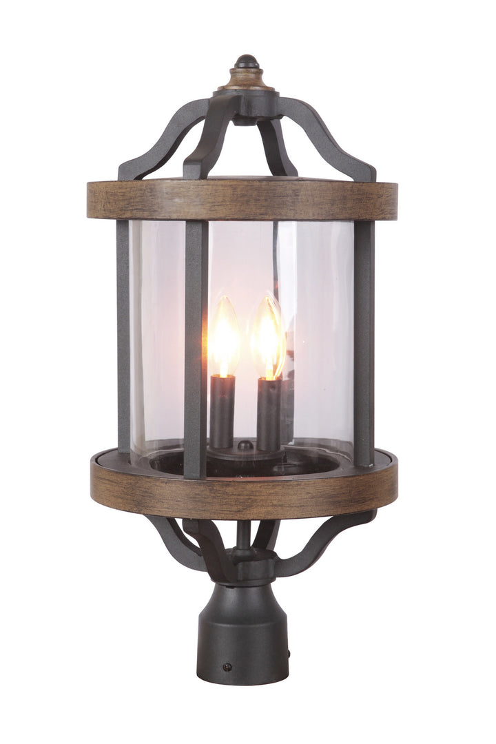 Craftmade Lighting Z7925-TBWB  Ashwood Outdoor Textured Black/Whiskey Barrel