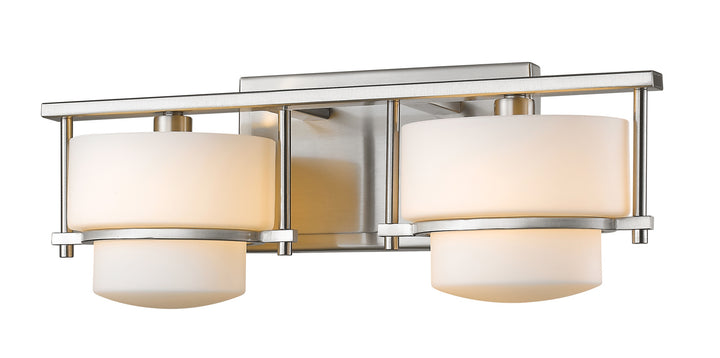 Z-Lite Porter 3030-2V-BN Bath Vanity Light 16 in. wide - Brushed Nickel