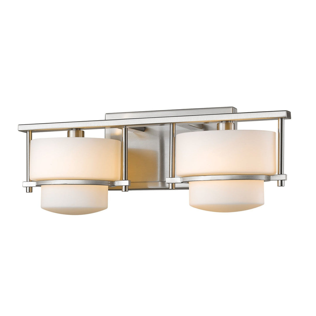 Z-Lite Porter 3030-2V-BN Bath Vanity Light 16 in. wide - Brushed Nickel