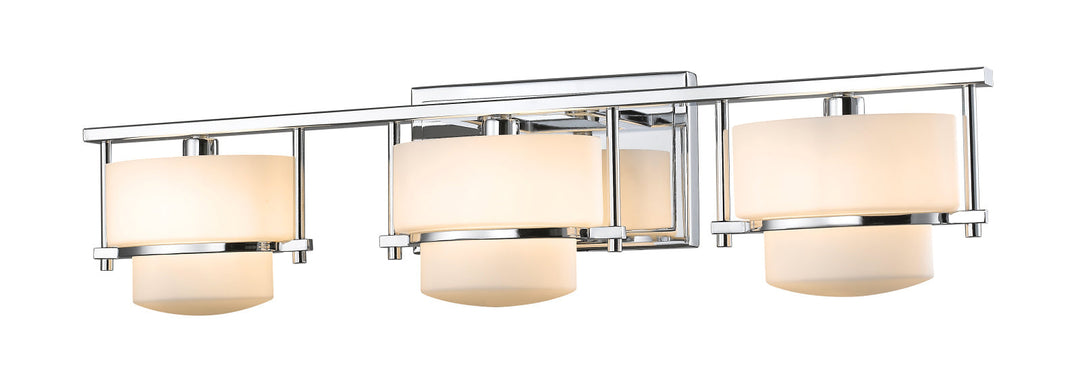 Z-Lite Porter 3030-3V-CH Bath Vanity Light 25 in. wide - Chrome