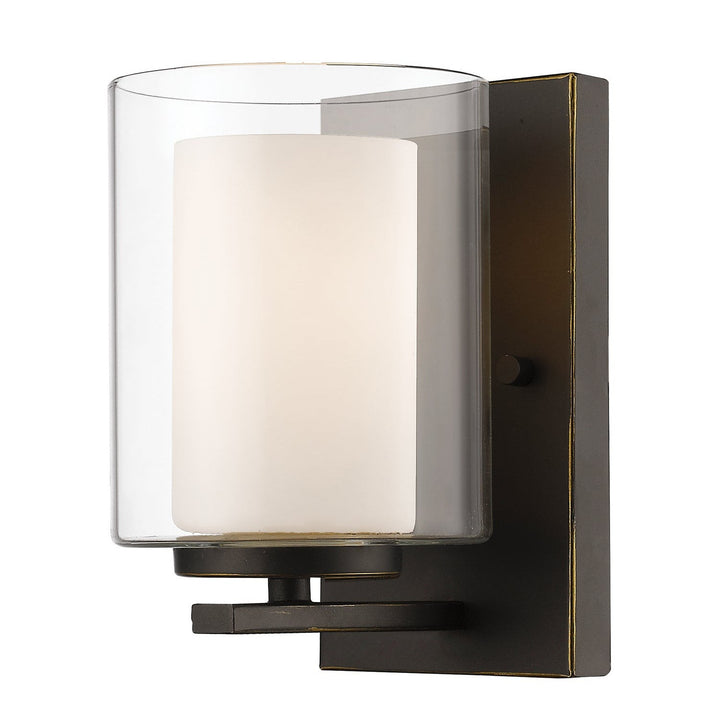 Z-Lite Willow 426-1S-OB Wall Sconce Light - Olde Bronze