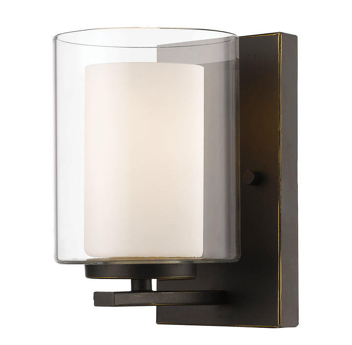 Z-Lite Willow 426-1S-OB Wall Sconce Light - Olde Bronze