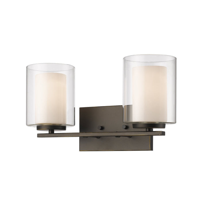 Z-Lite Willow 426-2V-OB Bath Vanity Light 15 in. wide - Olde Bronze