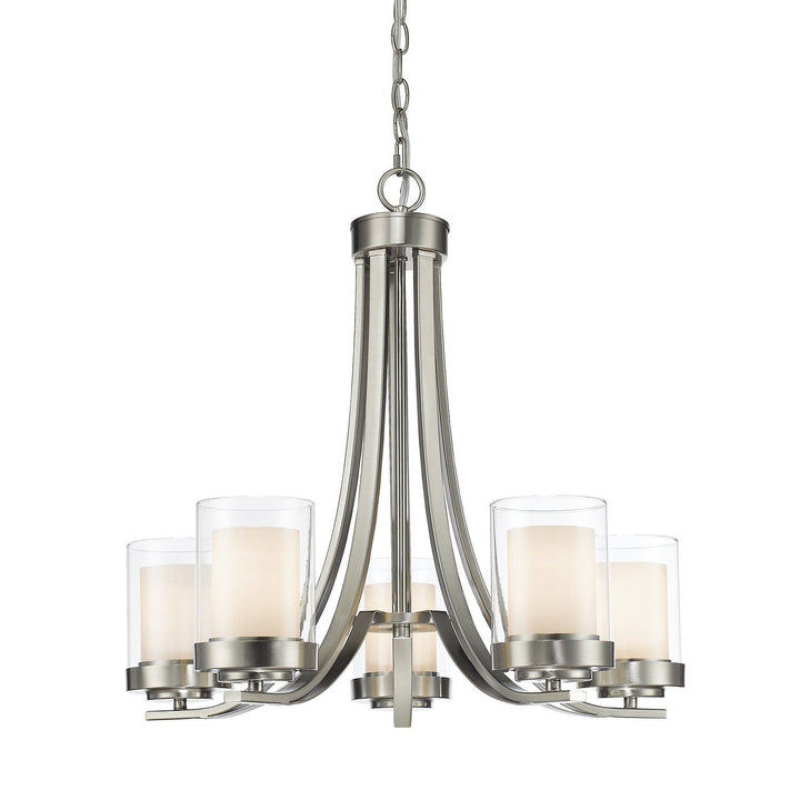 Z-Lite Willow 426-5-BN Chandelier Light - Brushed Nickel