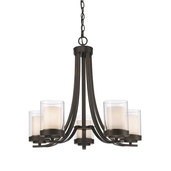 Z-Lite Willow 426-5-OB Chandelier Light - Olde Bronze