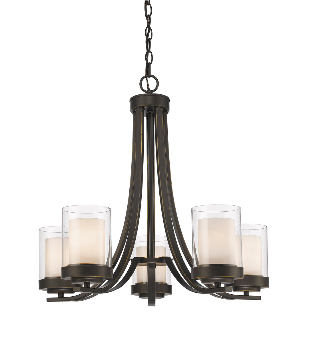 Z-Lite Willow 426-5-OB Chandelier Light - Olde Bronze