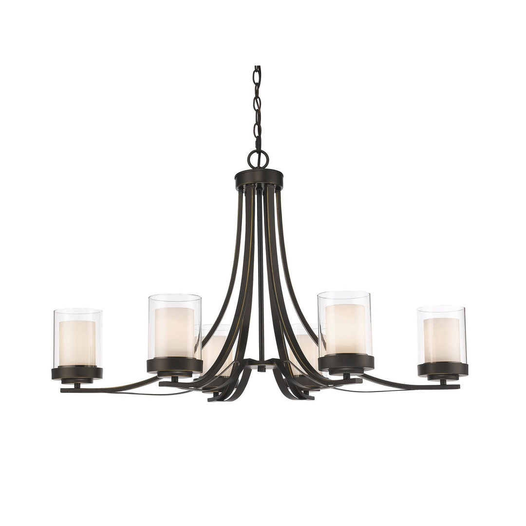 Z-Lite Willow 426-6-OB Chandelier Light - Olde Bronze