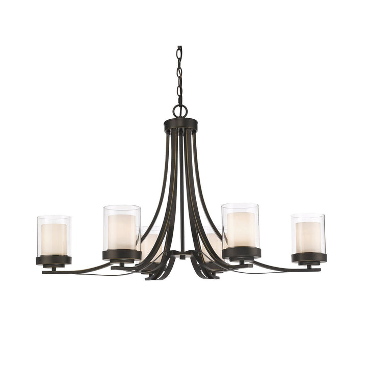 Z-Lite Willow 426-6-OB Chandelier Light - Olde Bronze