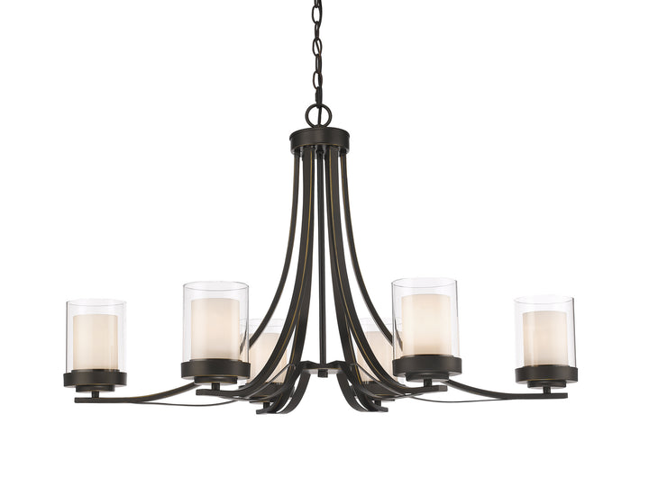 Z-Lite Willow 426-6-OB Chandelier Light - Olde Bronze