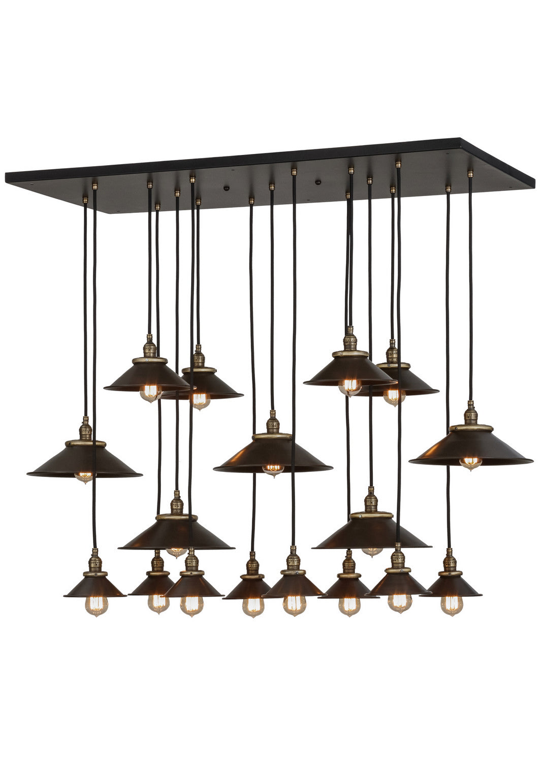 Meyda Tiffany Revival 151910 Pendant Light - Timeless Bronze, Antique Brass