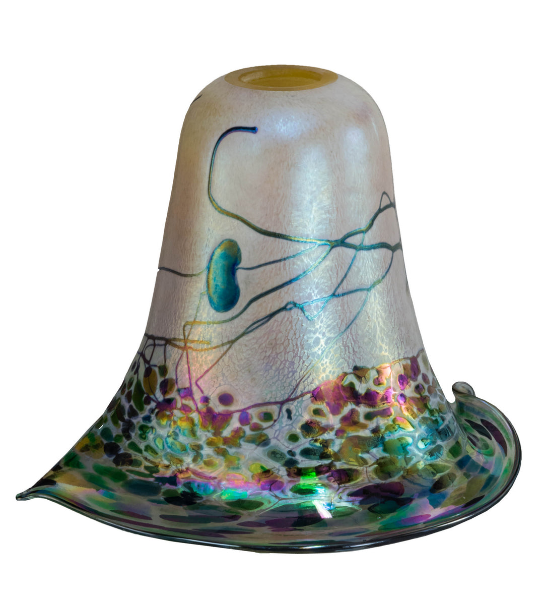 Meyda Tiffany Lighting 152069 Orchid Shade Lamp Shade Multicolored