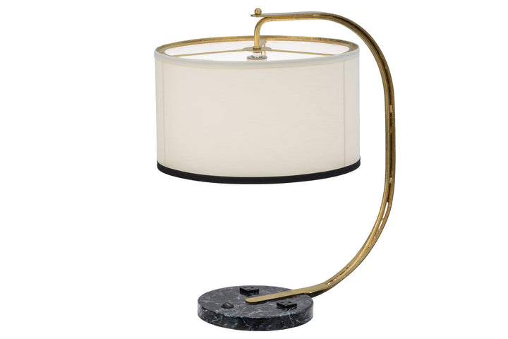 Meyda Tiffany Lighting 152099 Cilindro One Light Table Lamp Lamp Two-Tone