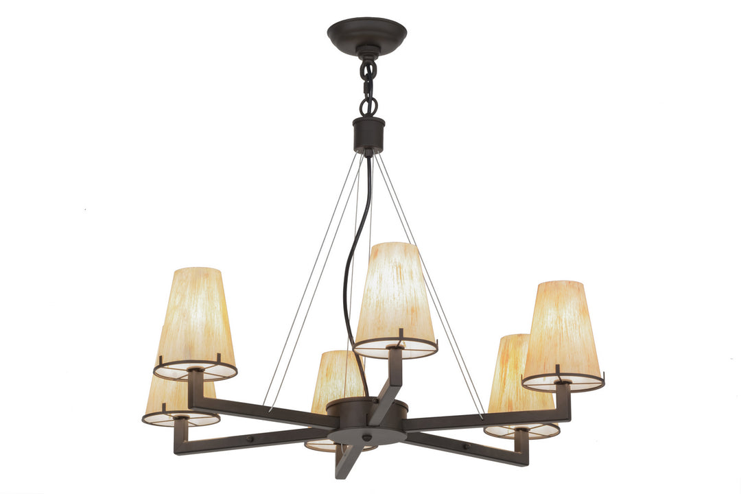 Meyda Tiffany St. Lawrence 152197 Chandelier Light - Oil Rubbed Bronze