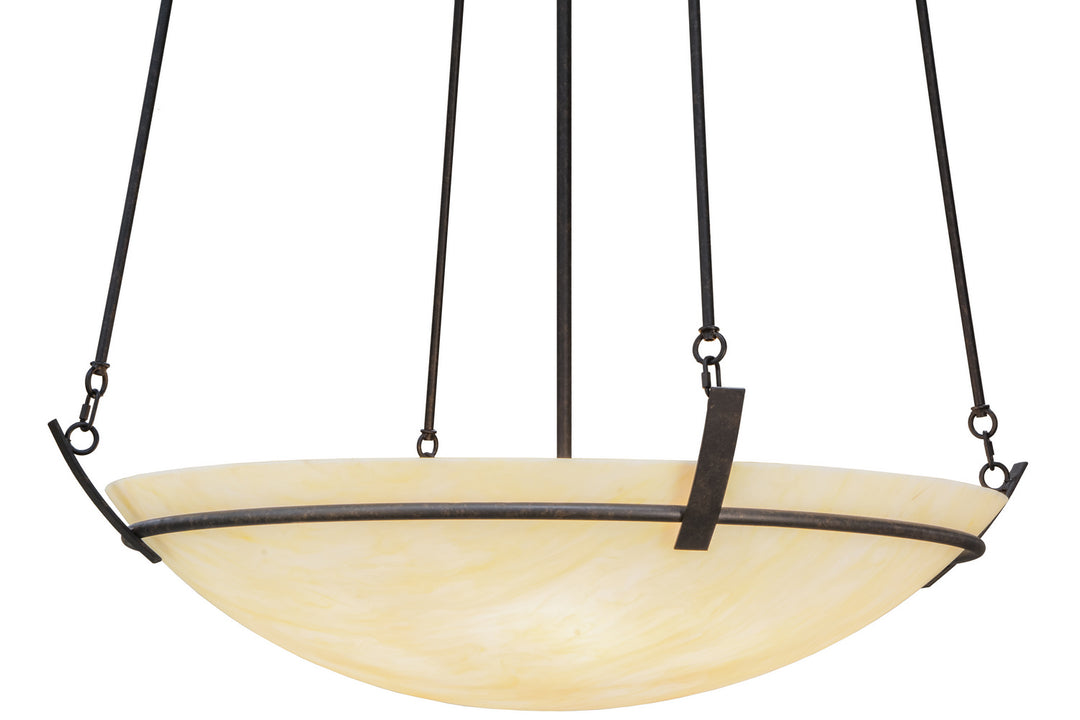 Meyda Tiffany Covina 152226 Pendant Light - Chestnut