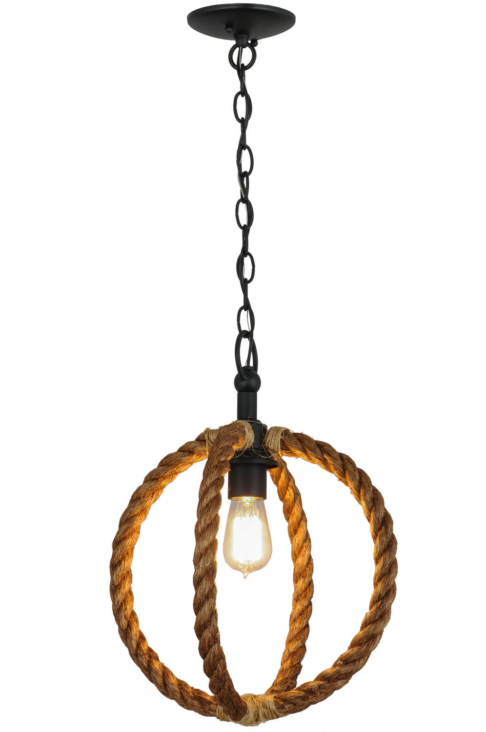 Meyda Tiffany Cilindro 152439 Pendant Light - Antique Brass