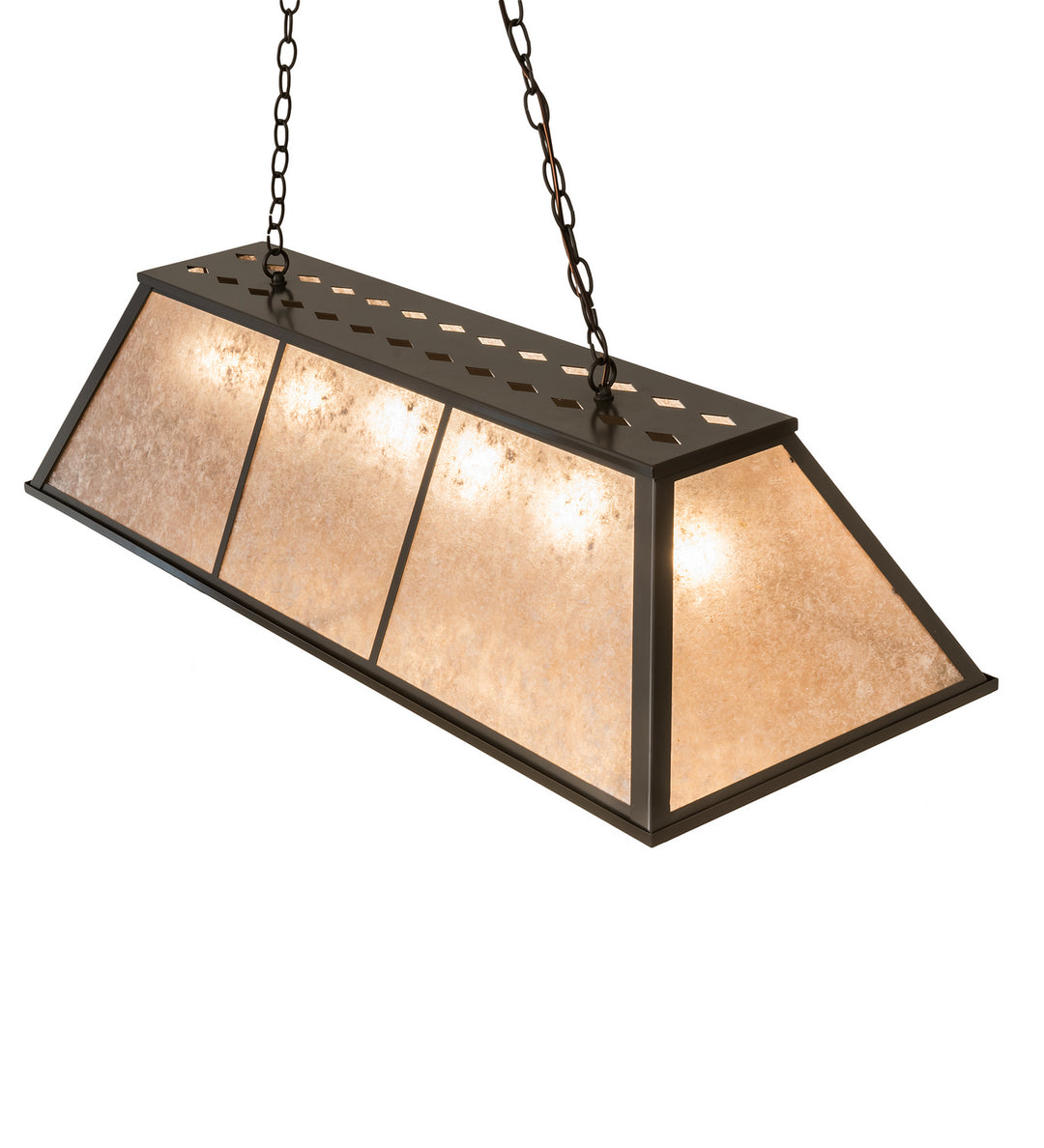 Meyda Tiffany Tri-Panel 160613 Pendant Light - Timeless Bronze