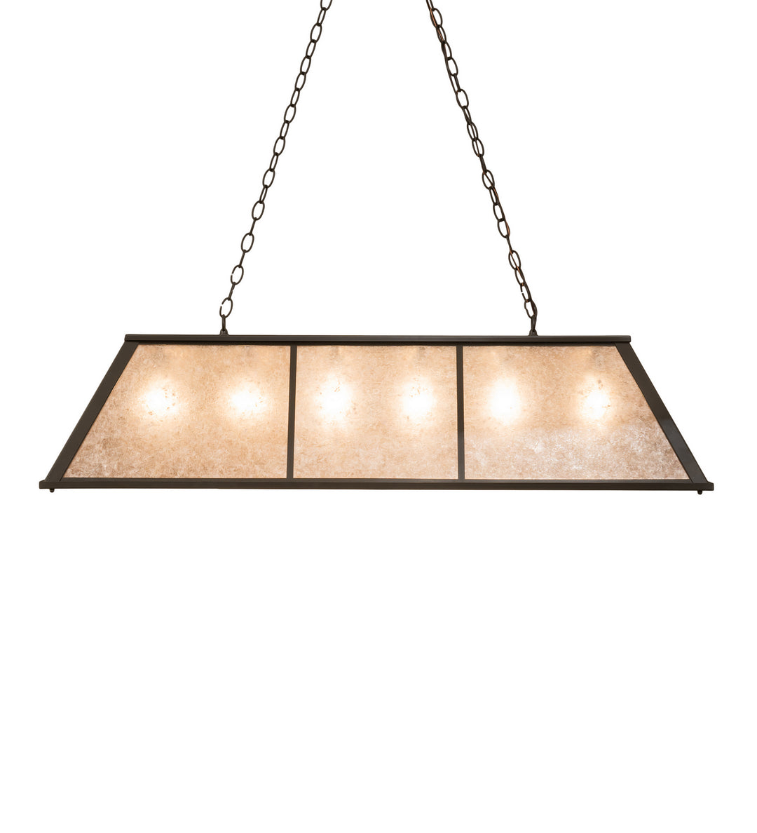 Meyda Tiffany Tri-Panel 160613 Pendant Light - Timeless Bronze
