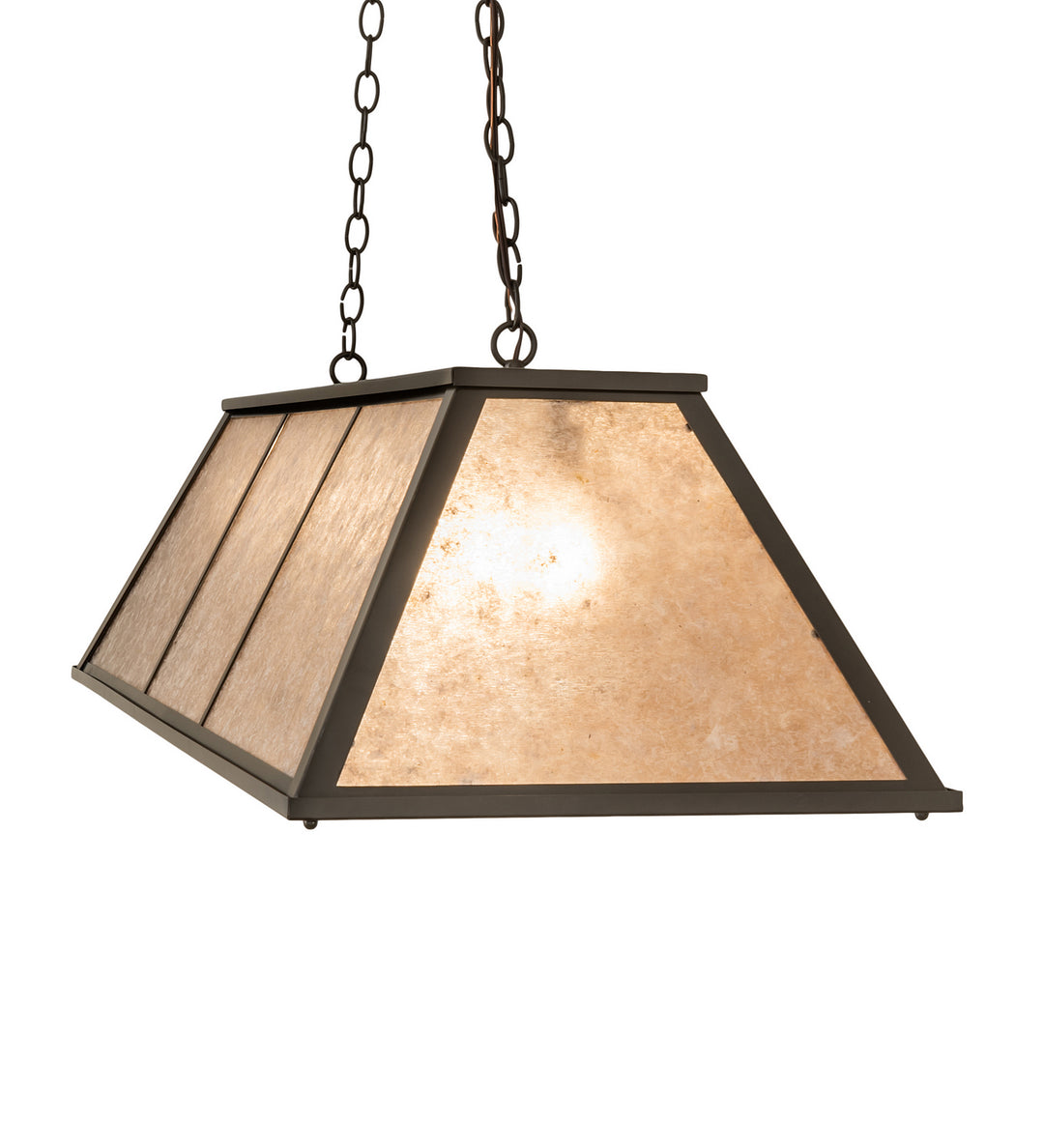 Meyda Tiffany Tri-Panel 160613 Pendant Light - Timeless Bronze
