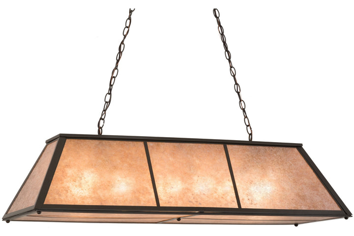 Meyda Tiffany Tri-Panel 160613 Pendant Light - Timeless Bronze