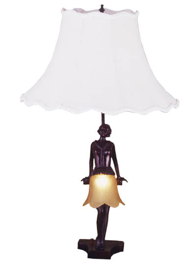 Meyda Tiffany Lighting 24172 Silhouette Accent Lamp Lamp Bronze / Dark