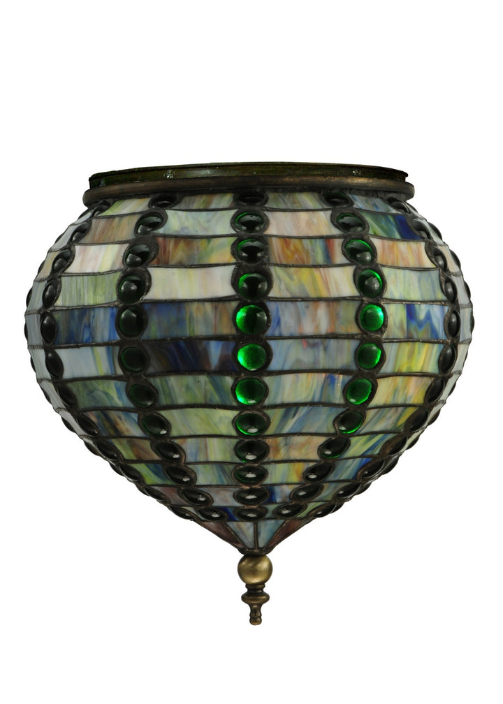 Meyda Tiffany Lighting 30802 Jeweled Beehive Shade Lamp Shade Multicolored