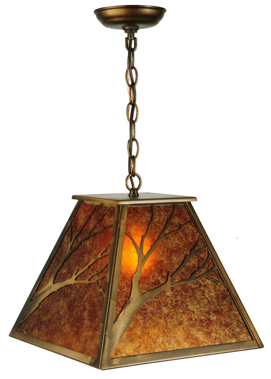 Meyda Tiffany Branches 30941 Pendant Light - Antique Copper