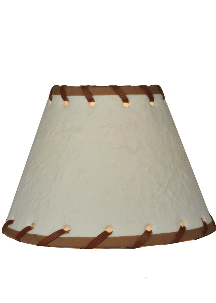 Meyda Tiffany Lighting 37252 Parchment Shade Lamp Shade Two-Tone