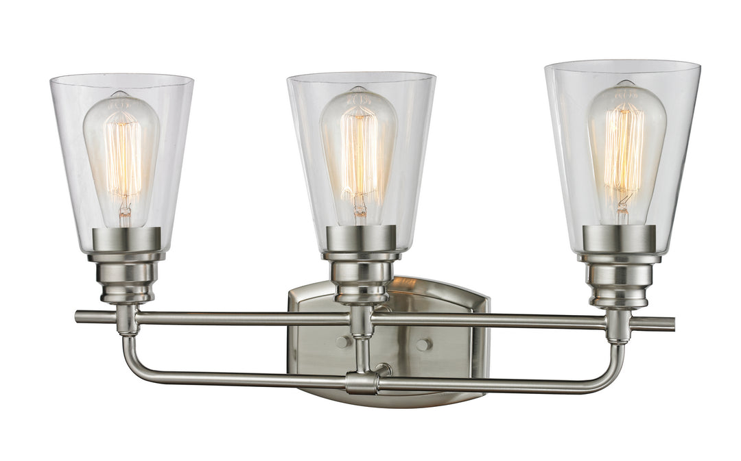 Z-Lite Annora 428-3V-BN Bath Vanity Light 21 in. wide - Brushed Nickel